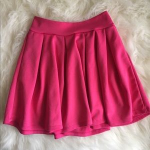 Charlotte Russe Pink Women's Skater Skirt